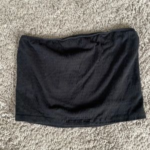 Black tube top